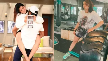 Pranitha Subhash Serves Major Mommy Inspiration Goals As She Shares A Light Workout Session