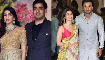 Akash Ambani And Wife, Shloka Mehta Arrive In Style For Ranbir Kapoor And Alia Bhatt's Wedding