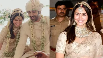 'Dulhaniya' Alia Bhatt Flaunts 'Sindoor' And Unique Diamond 'Mangalsutra' With An Infinity Design