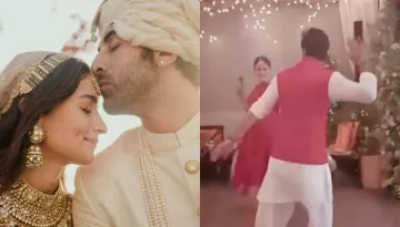 Ranbir Kapoor And Alia Bhatt Dance On 'Chaiyya Chaiyya' At Their Post-Wedding Ceremony