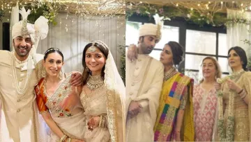 Unseen Pictures From Ranbir-Alia's Wedding, Karisma Kapoor Performs Their 'Gathbandhan' Ceremony