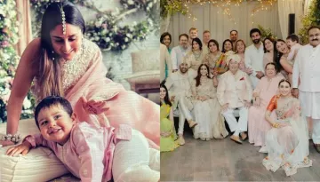 Kareena Kapoor And Son, Jehangir's Candid Reaction In Ranbir-Alia's Wedding Picture Is Unmissable