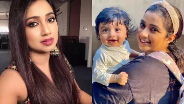 Shreya Ghoshal Cradling Her Baby Boy, Devyaan During Rehearsals Proves She Is A Hands-On Mommy
