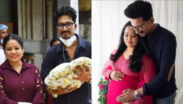 New Mommy, Bharti Singh Shares A Cutesy Picture With Her 'Golla' And Her Hubby, Haarsh Limbachiyaa