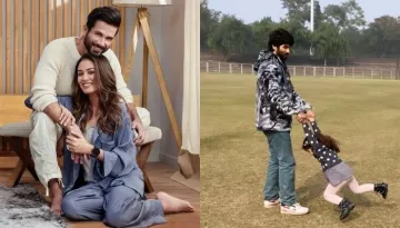 Mira Rajput Shares Cutesy Glimpses From Her Kids, Misha And Zain's Visit To Dad, Shahid's Film Sets
