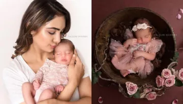 Pooja Banerjee Shares Cute Photo Of Daughter, Sana Wrapped In A Swaddle, Says She Became A Busy Bee