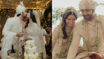 Ranbir Kapoor-Alia Bhatt's Wedding Cake Took 24 Hours, Decorated With Dried Peonies And Gold Accents