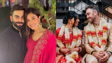 Anushka Sharma And Hubby Virat Kohli Flaunt Their 'Desi' Look At Glenn Maxwell's Wedding In A Bubble