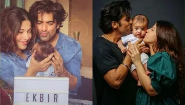 Mohit Malik And Addite Malik's Son, Ekbir Turned One-Year-Old, Cuts A Monkey-Themed Cake