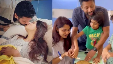 Chhavi Mittal Celebrates 17th Anniversary In Hospital, Cuts Cake With Hubby, Mohit And Kids