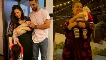 Neha Dhupia And Angad Bedi Are Celebrating Their Son, Guriq Dhupia Bedi's Half-Birthday