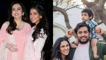 Nita Ambani Adorably Holds Soon-To-Be-'Bahu' Radhika Merchant's Hand During Prithvi's 1st B'Day Bash