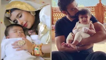 Charu Asopa's Daughter, Ziana Sen Puts Daddy, Rajeev To Sleep As She Watches Her Favourite Cartoon
