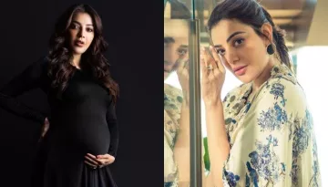 Kajal Aggarwal Flaunts Her Baby Bump In A Tulle Dress As She Posts A Photo From Her Maternity Shoot