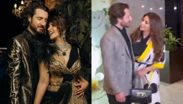 Shama Sikander Flaunts An Expensive Sabyasachi Bag Worth Rs. 67K On Her Reception Bash