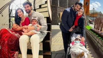 Charu Asopa's Hubby Rajeev Takes Them To Ganga For Celebrating Their Baby, Ziana's Six-Month B'day