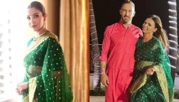 Anushka Sharma Gave Her Green Saree To Faf Du Plessis' Wife For Glenn Maxwell's Wedding, Fans React