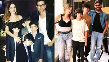 Hrithik Roshan Celebrates Son, Hridhaan's 14th Birthday With Ex-Wife, Sussanne Khan And Hrehaan