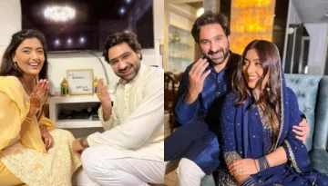 Shireen Mirza's Hubby, Hasan Gifts Her Diamond Stud, Shares Glimpses Of Eid Celebration With In-Laws