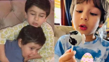Kareena Kapoor's Son, Jehangir's Expression As 'Bhai' Taimur Eats A Lollipop Is Every Sibling Ever