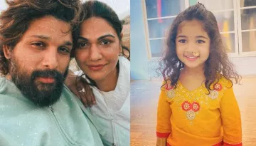 'Pushpa' Fame Allu Arjun's Daughter, Allu Arha Beats Daddy In Their Jungle Gym, Video