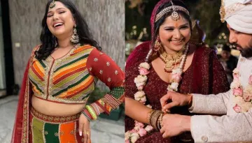 Plus Size Influencer Bride, Diksha Singhi Wore Blingy Outfit At Her Wedding, Forgot To Exchange Ring