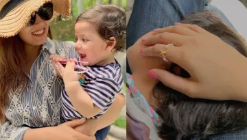 Mira Rajput's Son, Zain Asks Her To Sit With Him While He Sleeps, The Mommy Enjoys Movie Night Later