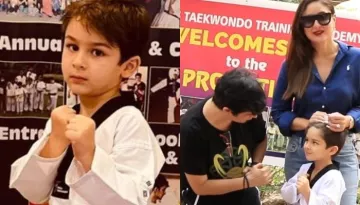 Taimur Ali Khan Earns His Yellow Belt At Taekwondo Classes, Kareena And Saif Celebrate The Occasion