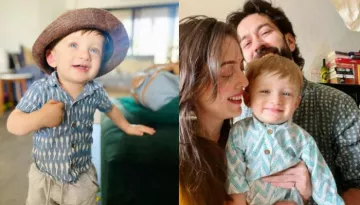 Nakuul Mehta's Son, Sufi Becomes 'Chota' Shah Rukh Khan As He Looks For His 'Simran'