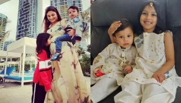 Dimpy Ganguly Shares A Video Of Kids, Reanna And Aryaan Showering Love On Her Soon-To-Be-Born Baby