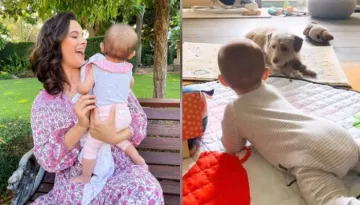 Evelyn Sharma Shares An Adorable Video With Her Daughter, Ava Bhindi As She Turns Six-Month-Old