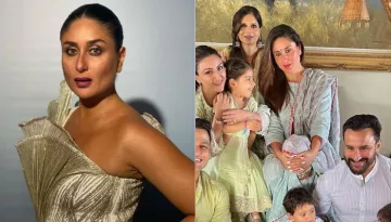 Kareena Kapoor Shines In A Teal Blue 'Gota' Work Anarkali Set Worth Rs. 6K For Eid 2022 Celebrations