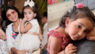 Shilpa Shetty Kundra And Daughter, Samisha Greet Paps With A Smile At Airport As They Jet Off To Goa