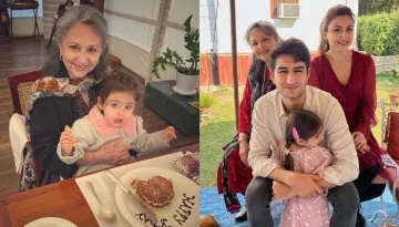 Soha Ali Khan's Baby, Inaaya Plays Carrom With 'Badi Amma', Sharmila Tagore, And It's Unmissable