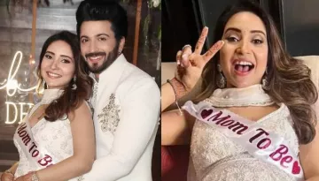 Vinny Arora Looks Like A Chilled-Out Mom-To-Be In Unseen Baby Shower Pictures, Flaunts Her Baby Bump