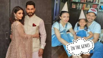Soha Ali Khan Shares A Glimpse Of Her Hubby, Kunal Kemmu Enjoying Birthday Lunch With Their Daughter