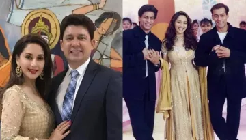 Madhuri Dixit's Selfie With Shah Rukh Khan, Salman Khan Clicked By Shriram Nene Makes Fans Nostalgic