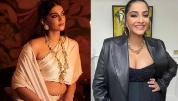 Sonam Kapoor Ahuja Marks The Tail End Of Second Trimester, Flaunting Her Baby Bump In A Black Dress