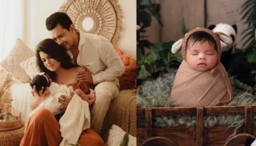 Aditya Narayan And Wife, Shweta Share A Cutesy Picture Of Daughter, Tvisha Decked Up For Photoshoot