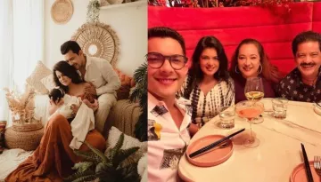 Aditya Narayan Drops A Cutesy Picture Of Daughter Tvisha With Her 'Dada-Dadi' Udit Narayan And Deepa