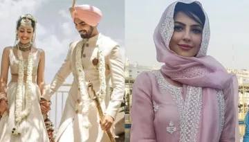 Karan V Grover's Wife, Poppy Jabbal's First Picture Post Wedding, Flaunts Her Baby Pink 'Chooda'