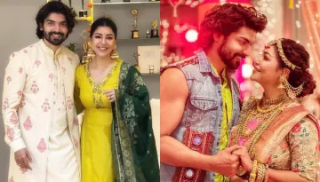 Debina Bonnerjee's Hubby Gurmeet Choudhary Gets Pampered By In-Laws On Jamai Sasthi, Enjoys 'Thali'