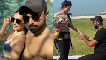 Karishma Tanna's Hubby, Varun Bangera Proposes Her With A Diamond Ring On Their Fourth Monthiversary