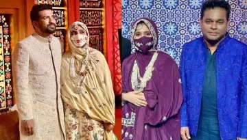 AR Rahman's Daughter, Khatija's First Pictures From Her Grand Reception, Dons A Purple-Hued Ensemble