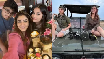 Raveena Tandon Gives Glimpses Of Her Adventurous Wildlife Safari Trip With Daughter, Rasha Thadani