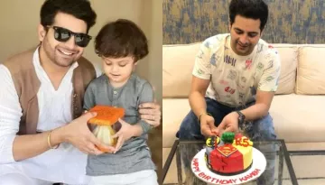 Karan Mehra Cuts A Cake On Son, Kavish's 5th B'Day, Says 'Daddy Is Fighting And Will See You Soon'