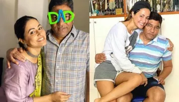 Hina Khan Shares Unseen Childhood Pictures With Her Late Daddy, Mentions 'I Feel You In Everything'