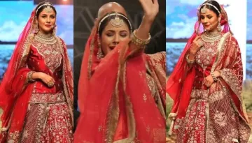 Shehnaaz Gill Makes Her Ramp Debut As A Beautiful Rajputana Bride, Grooves To Sidhu Moosewala's Song