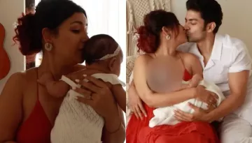 Debina Bonnerjee Shares Glimpses Of Baby, Lianna's First Shoot, Reveals She Just Looks Like Gurmeet