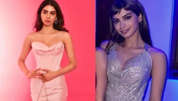Khushi Kapoor Dons A Rhinestone-Embellished Backless Dress Priced At Whopping Rs. 77K